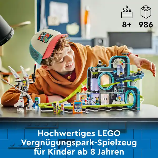 60421 Achterbahn mit Roboter-Mech