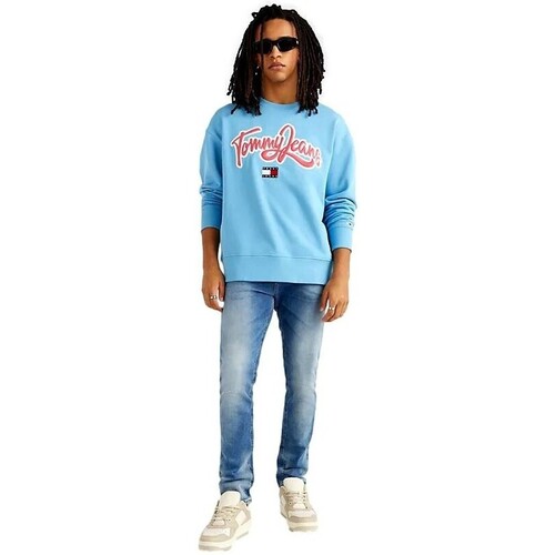 Tommy Jeans - VAQUEROS SLIM HOMBRE DM0DM09555 Azul