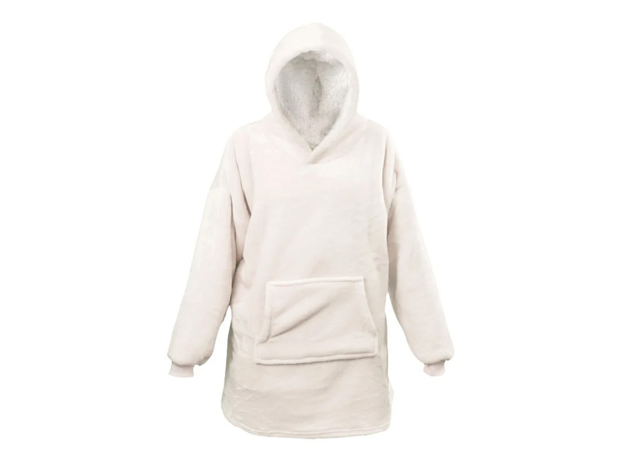 Unique Living oversized hoodie - Dove White