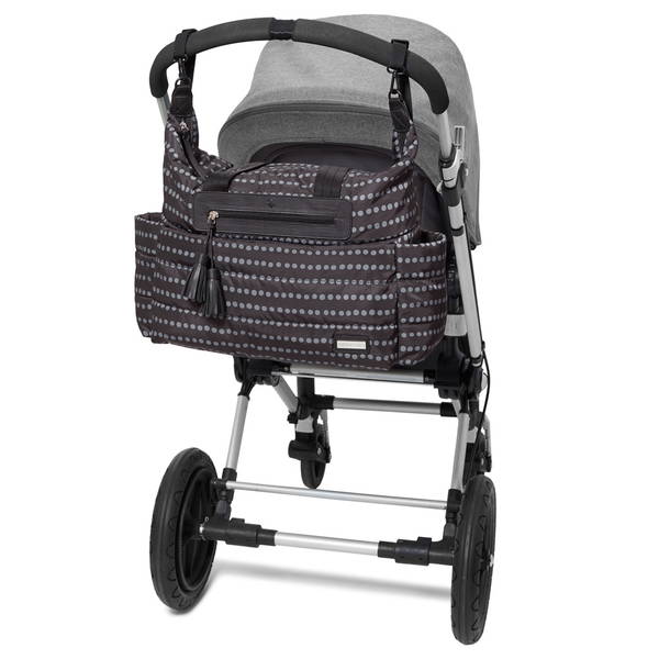 Skip HopSkip Hop   Wickeltasche Riverside black dot