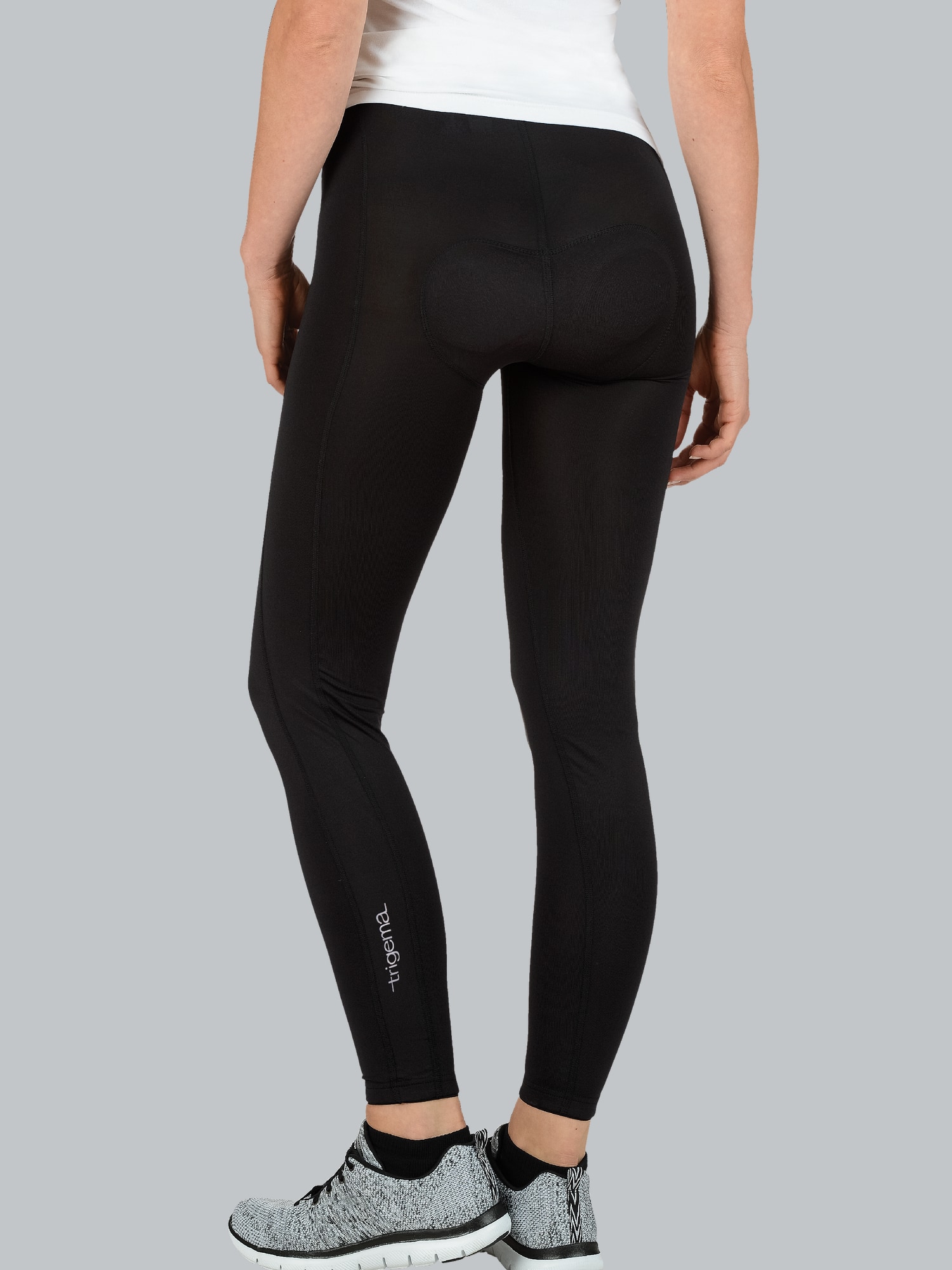 Lange Radlerhose Schwarz