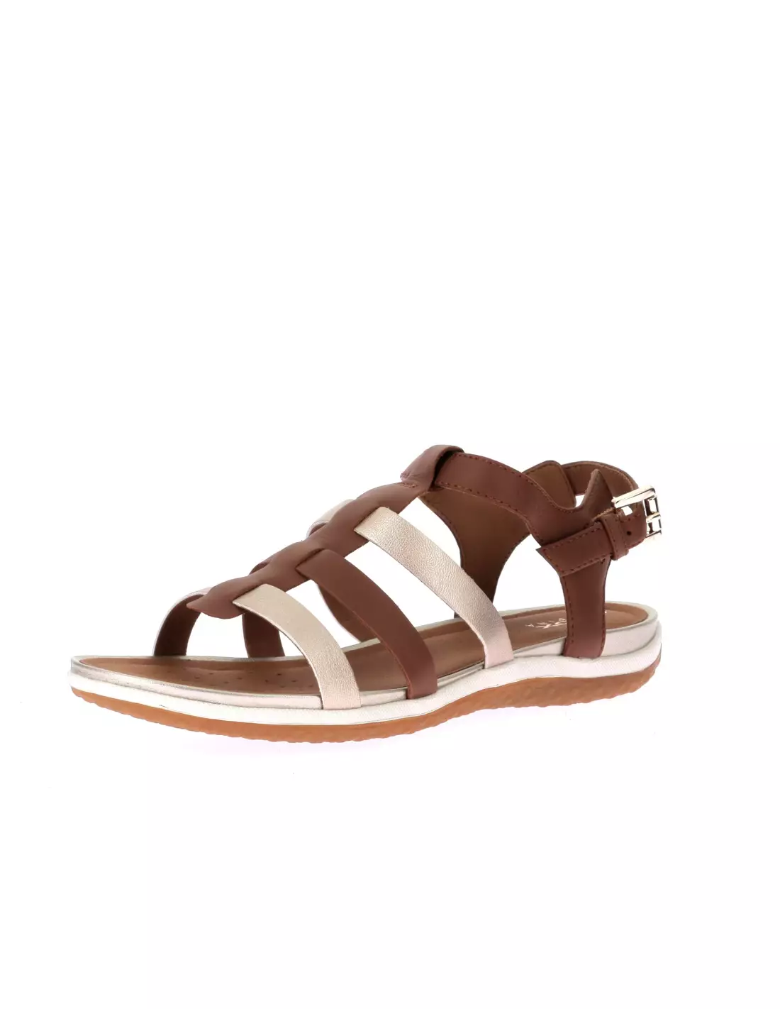 VEGA - Sandales & nu-pieds COGNAC/LTGOLD
