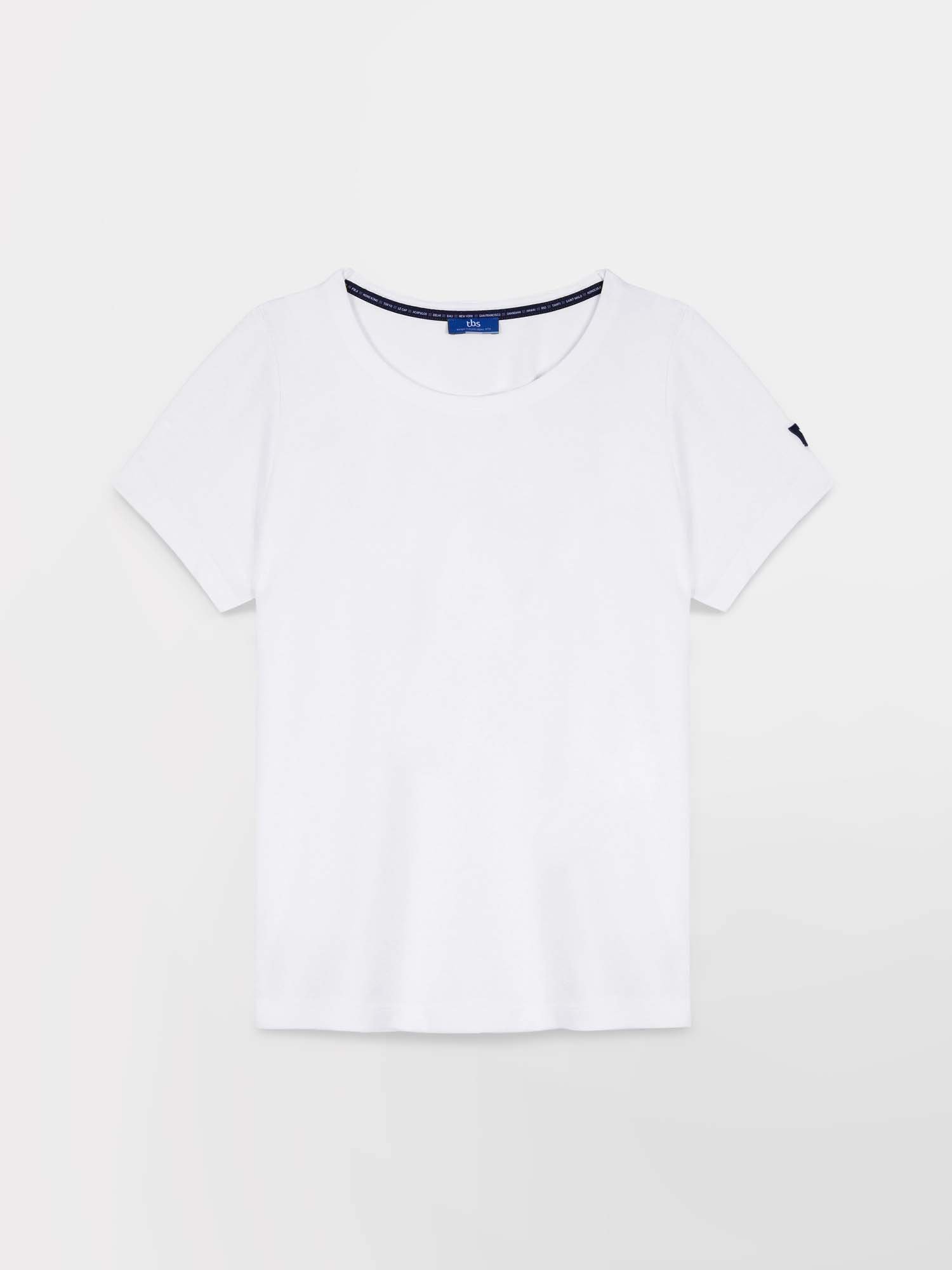 Tee Shirt Femme Pratique Sportive Blanc
