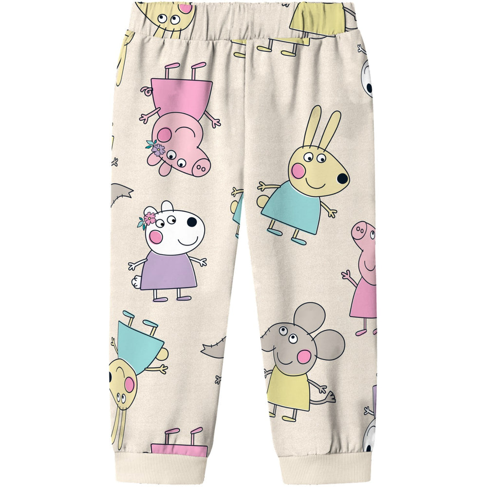 Køb Name It Peyote Melange Fira Peppa Pig Regular Sweatpants