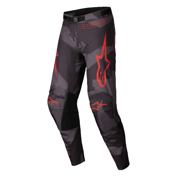 Alpinestars - Pantalon Racer Hollow Camouflage Gris / Orange fluo