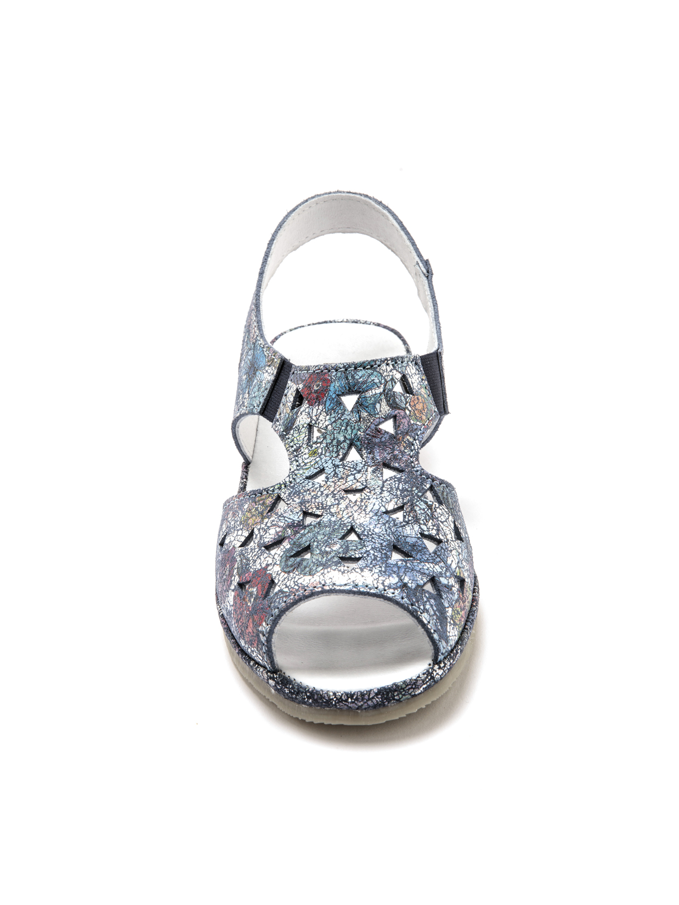 Sandales cuir, à aérosemelle®