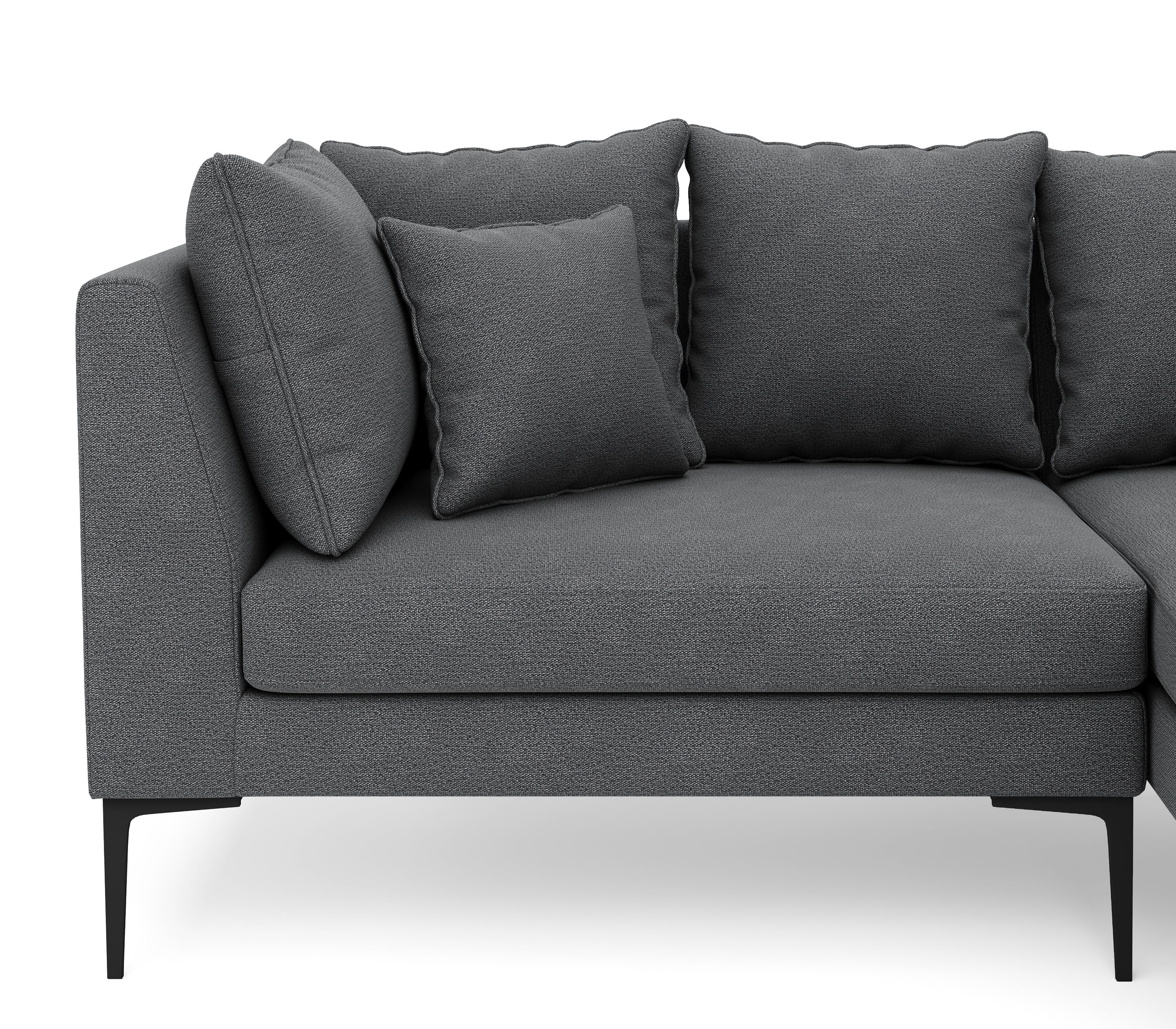 Ecksofa JOEY rechts anthrazit