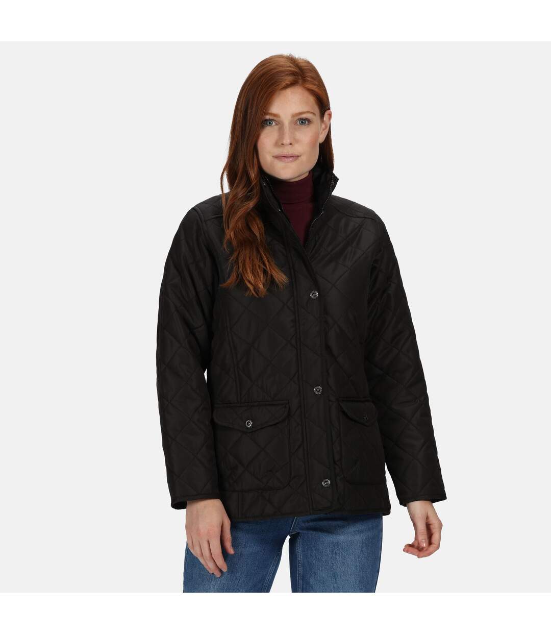Regatta - Doudoune matelassée TARAH - Femme (Noir) - UTRG5423