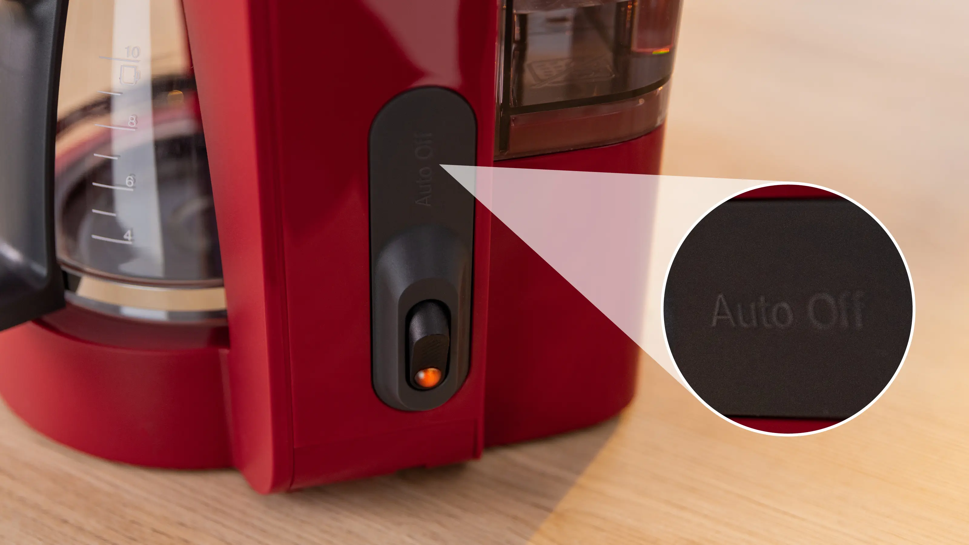 Koffiezetter MyMoment Rood TKA2M114