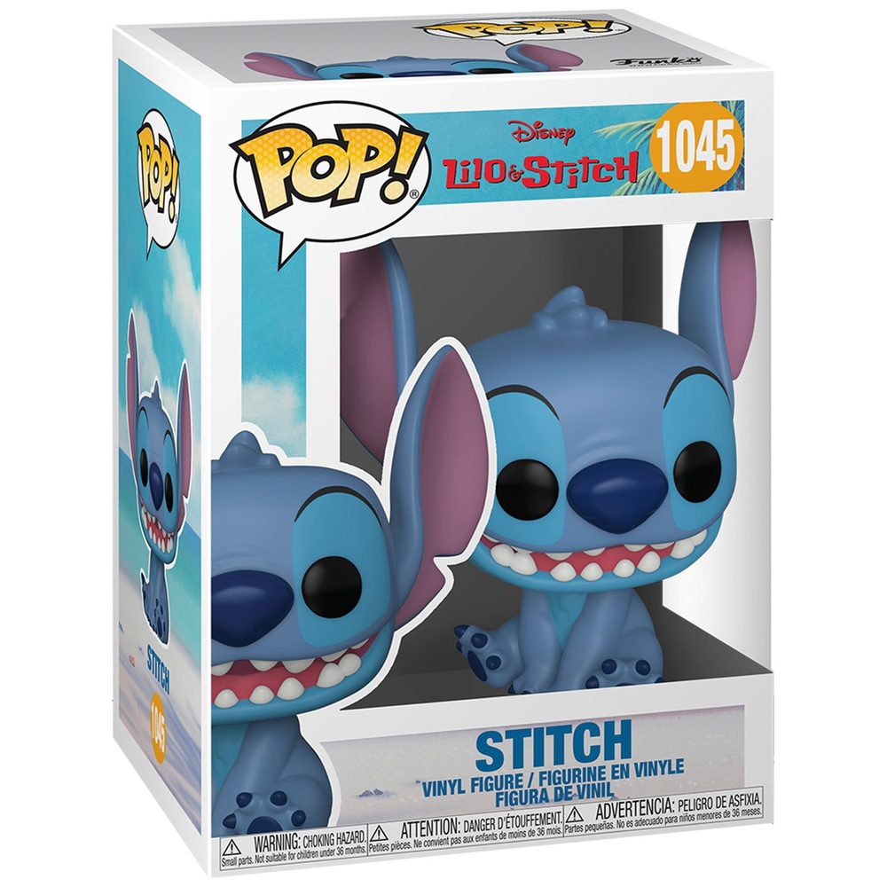 POP! 1045: Lilo & Stitch – Der lächelnde, sitzende Stitch