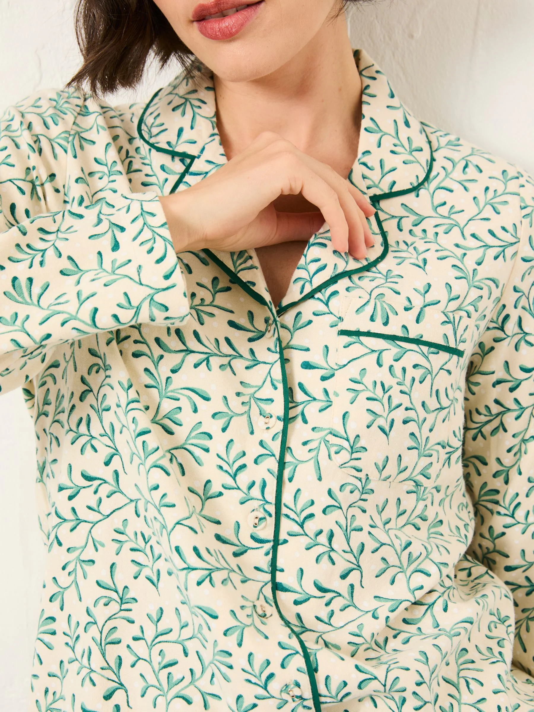 FatFace Mistletoe Pyjama Set