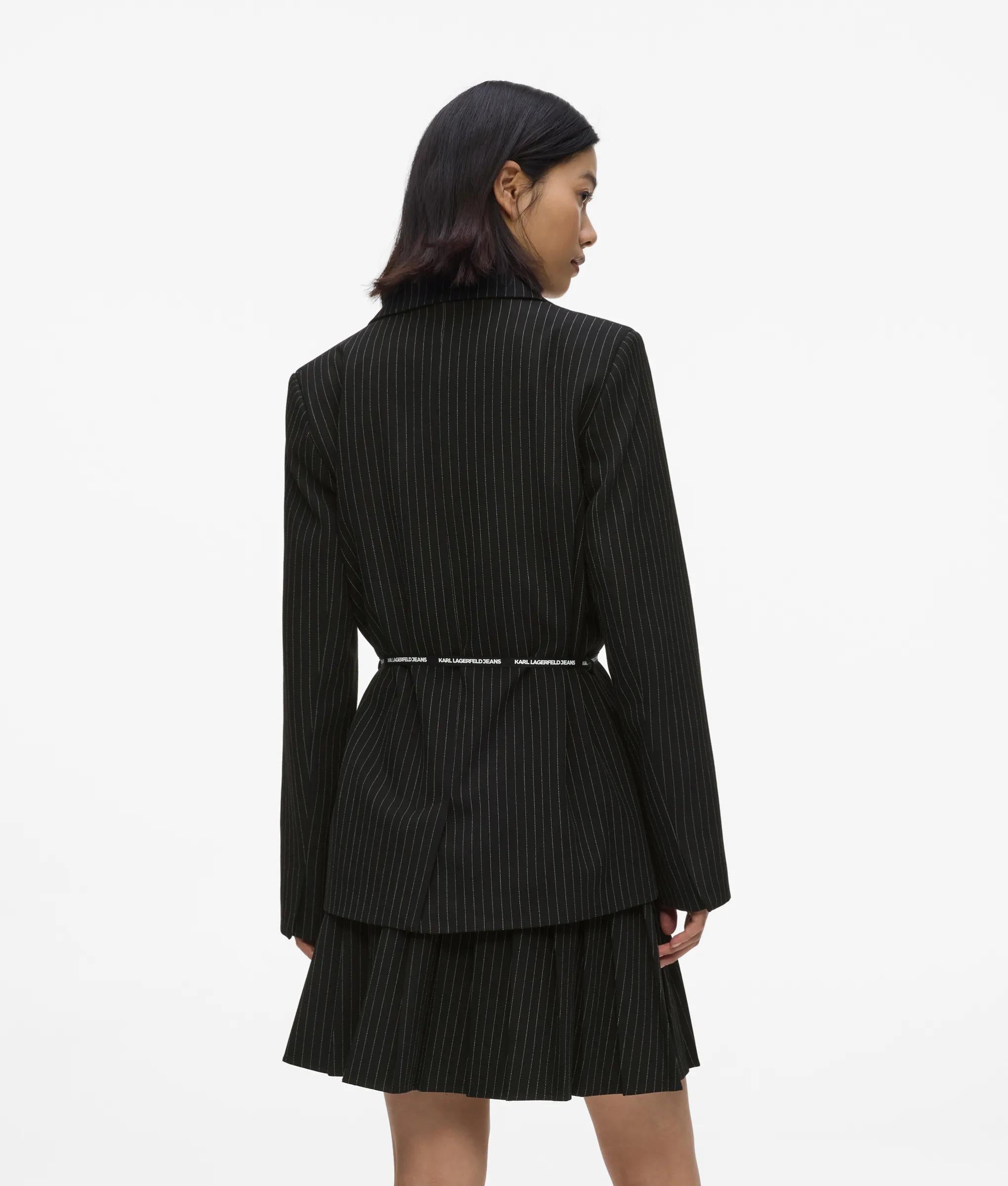Blazer met krijtstreep