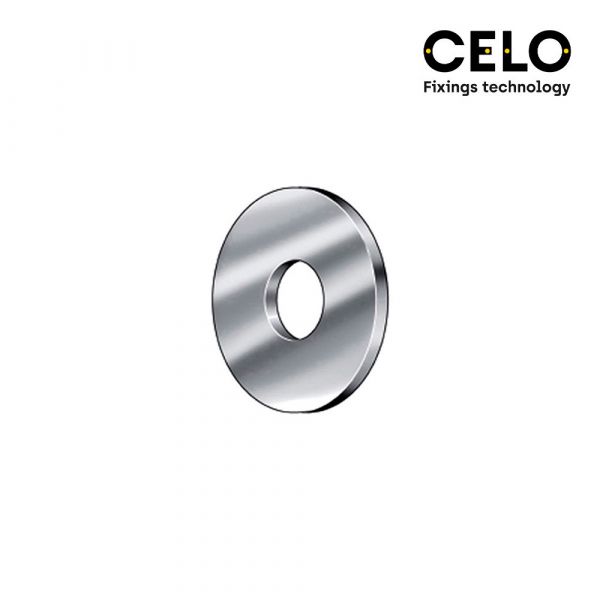 Celo Caixa 100 Uni. Anilha Aba Larga Din/ref 9021 10 Galvanizado - 17349