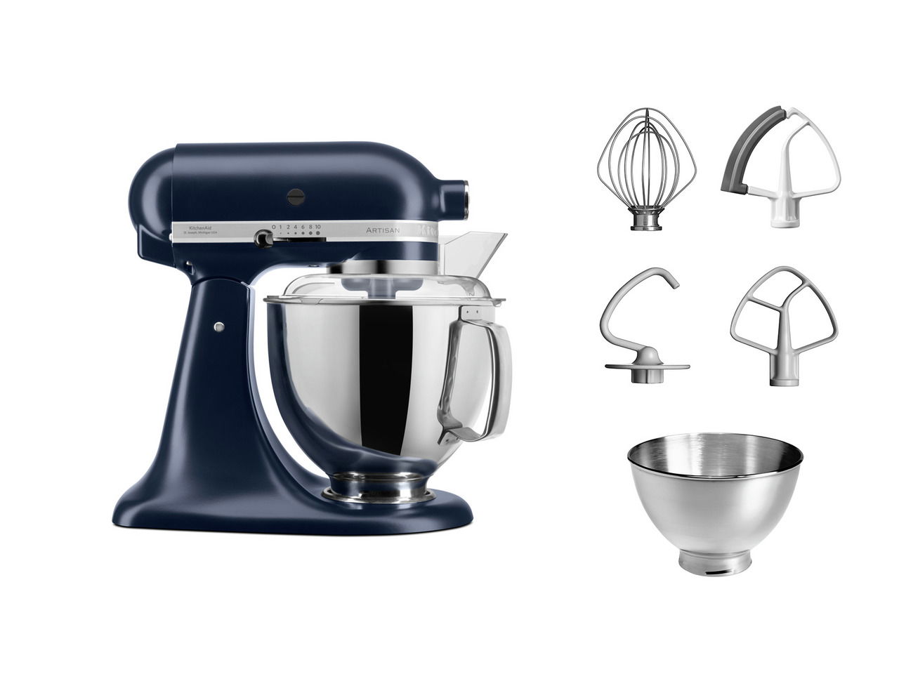 KitchenAid Küchenmaschine 4,8l INK BLUE ARTISAN