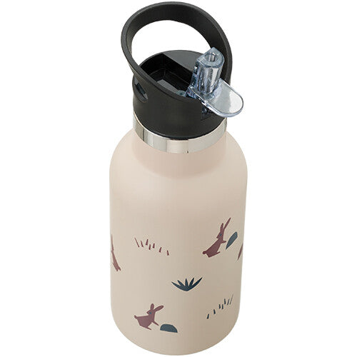Fresk rvs thermosfles met extra dop - konijn - 350ml