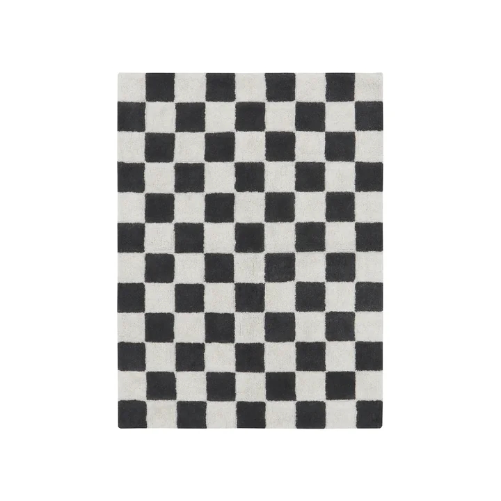 Lorena Canals - Kitchen Tiles Teppich, 120 x 160 cm, dunkelgrau