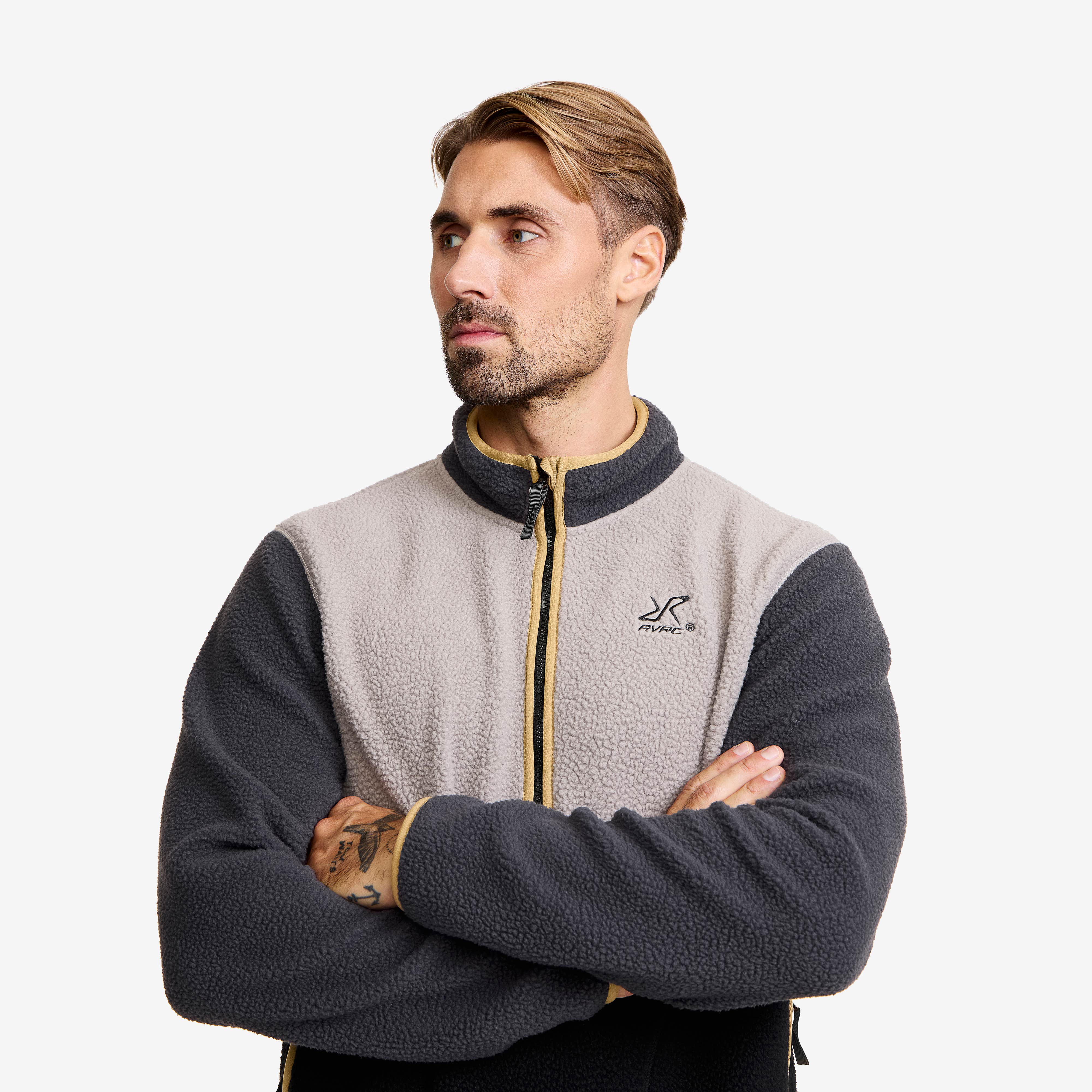 Canyon Half-zip Pile Fleece Herre Anthracite/Black