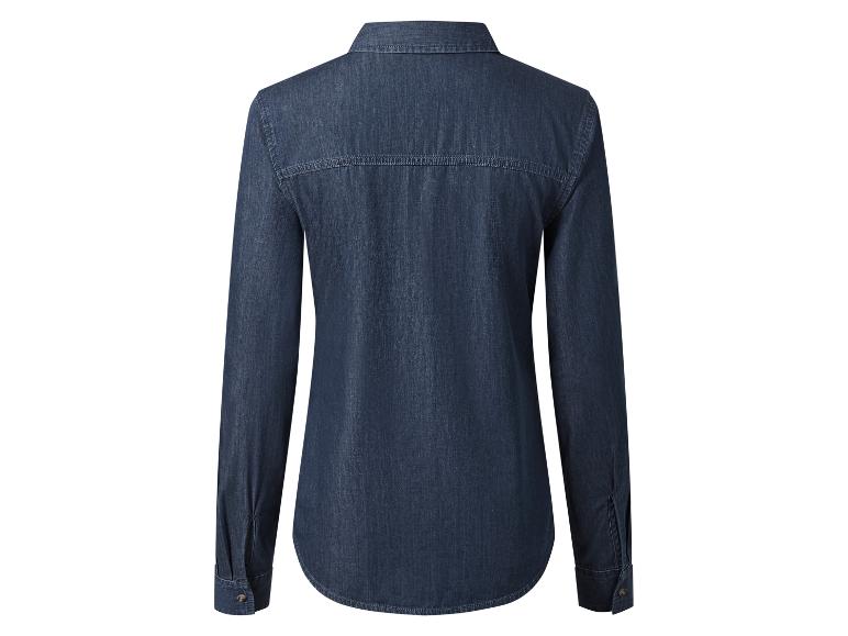 Denim dames blouse