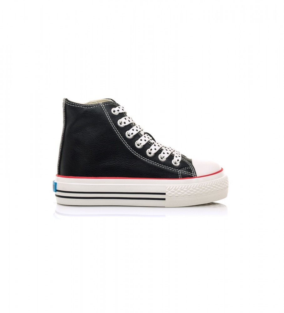 Tênis Mustang Infantil Tamanho Grande Preto