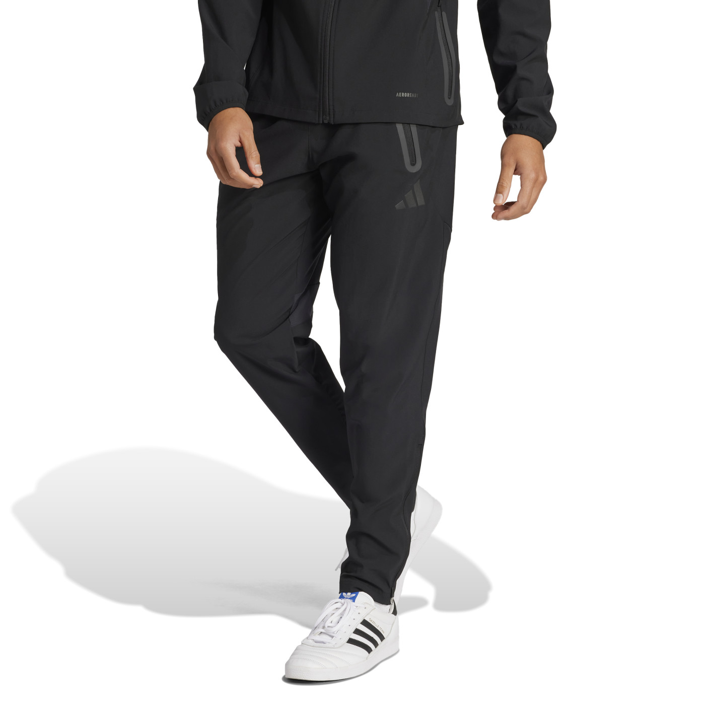 Adidas Tiro 25 Vis Tech Pro Trainingsbroek Zwart Donkergrijs