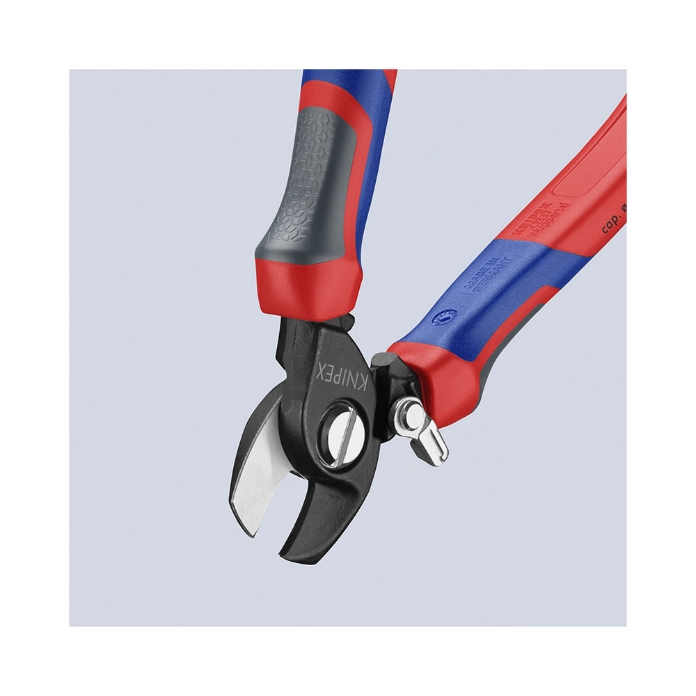 KNIPEX Kabelschere mit Öffnungsfeder