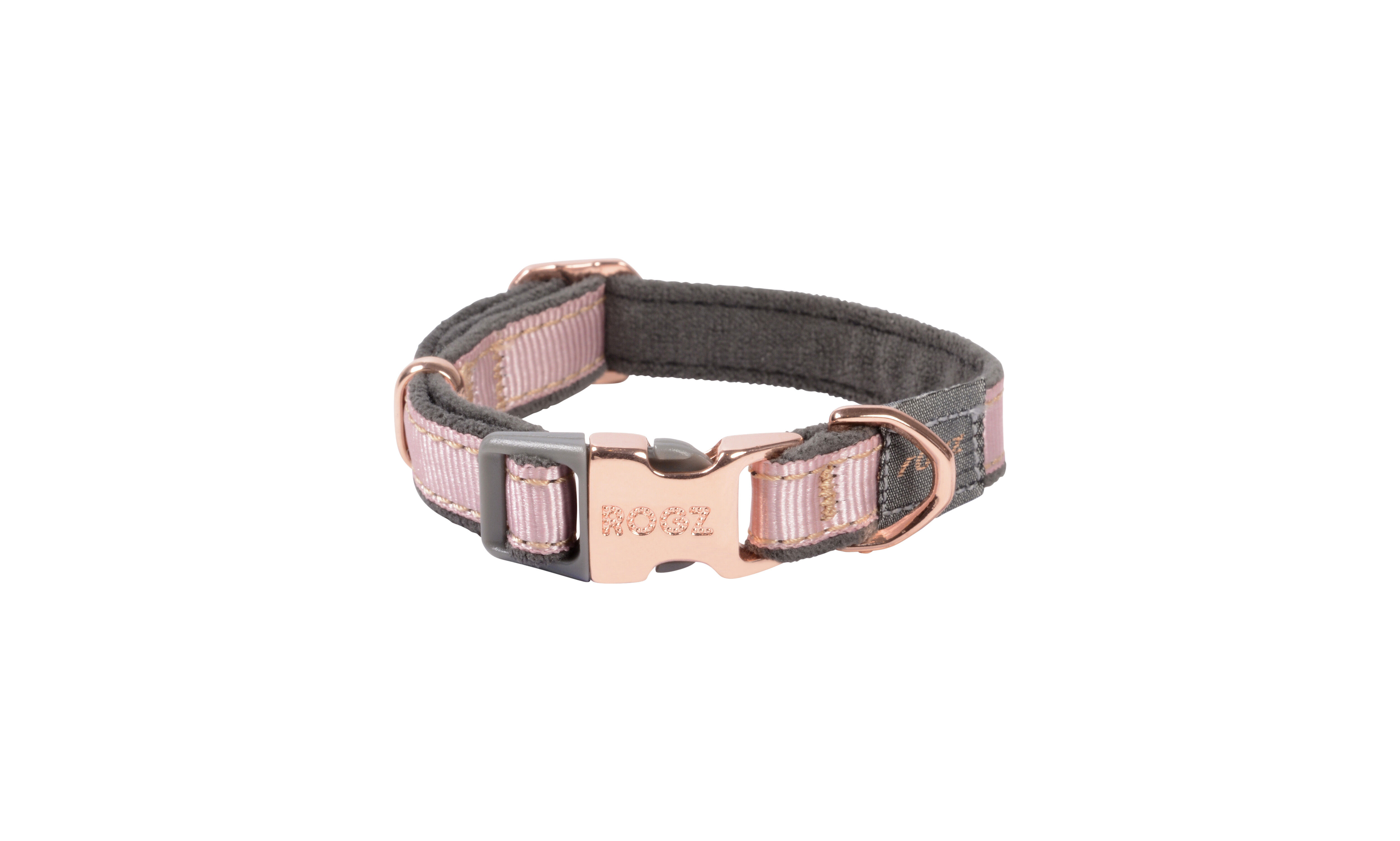 Rogz Beltz Urban - Halsband Hond - Roze - XS