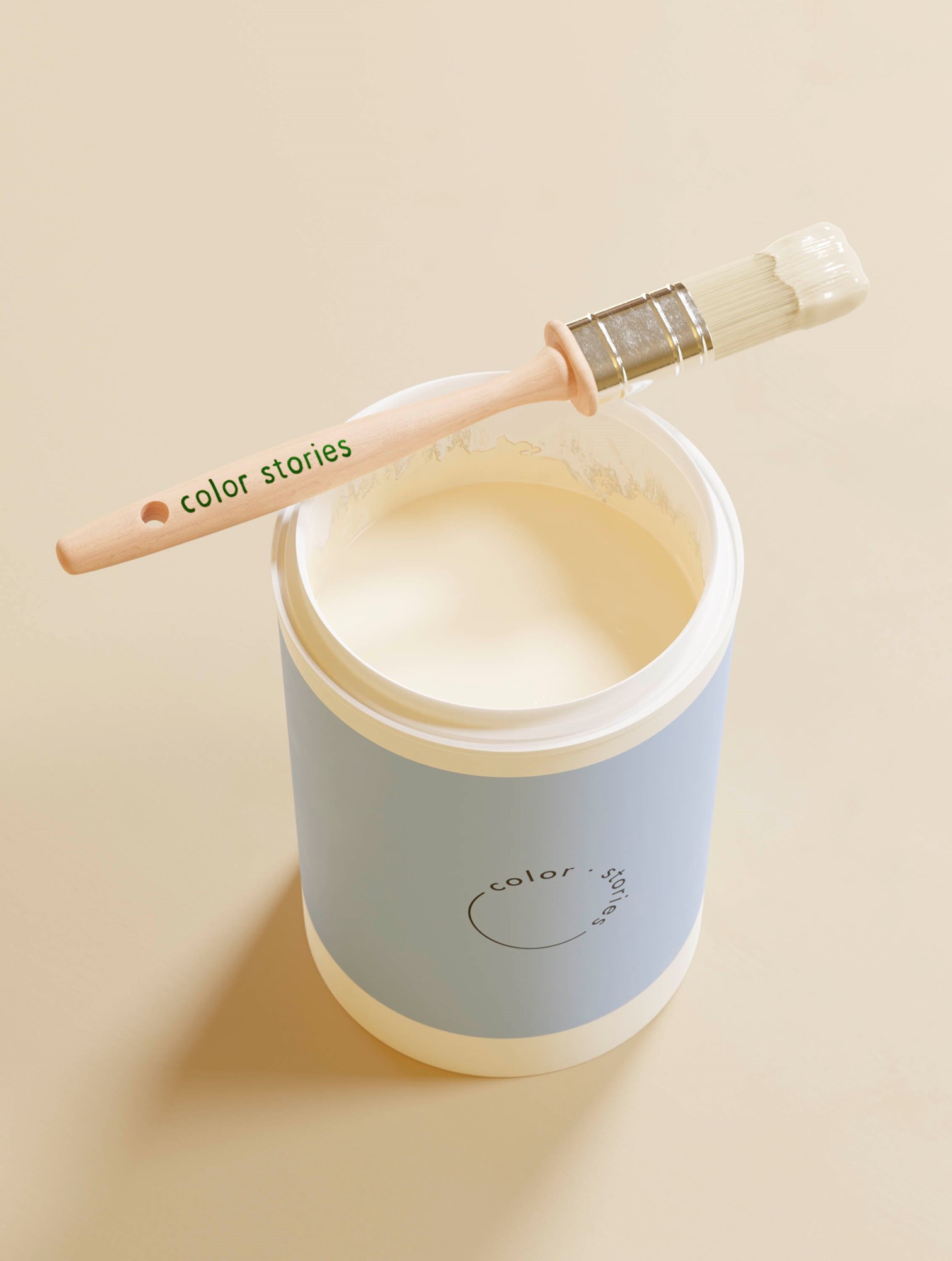 Maling Rom 900 ml | Akrylmaling. 900 ml. | Off White | Color Stories