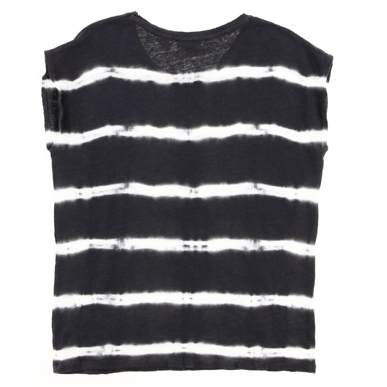 Hartford T-Shirt 100% Lin Teiva blanc/gris