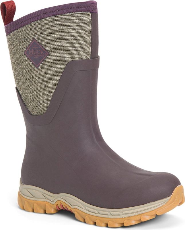 Muck Boot -Arctic Sport II Mid-Bordeaux Tweed- Outdoor laars