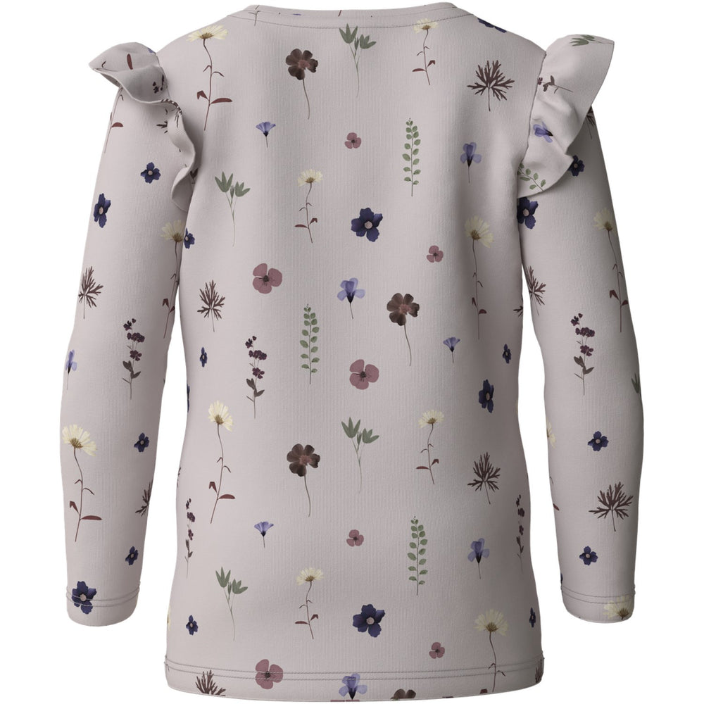 Køb Name It Lilac Ash Nmffilulu Ls Xsl Top