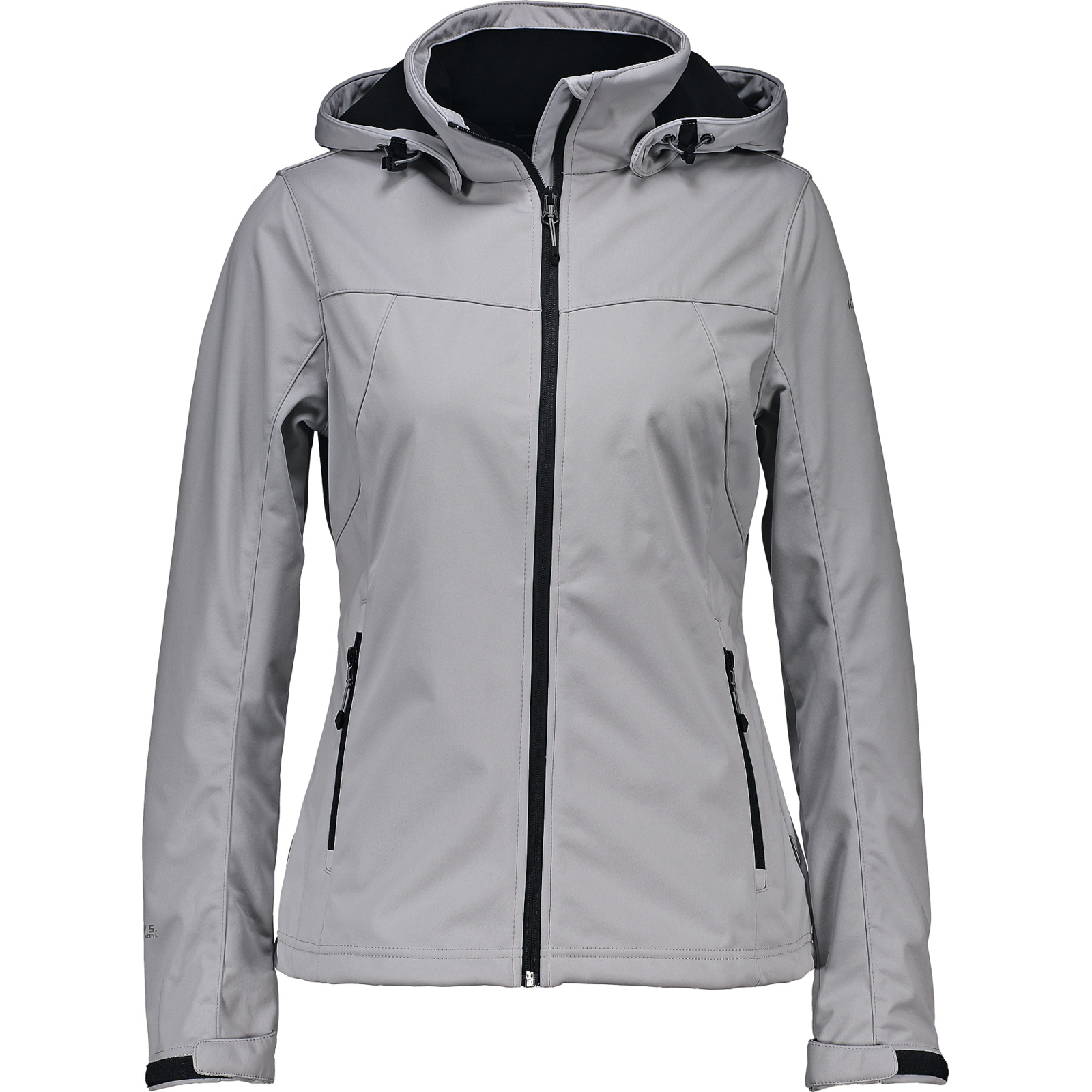 Icepeak Damen-Softshelljacke Boise hellgrau, 38
