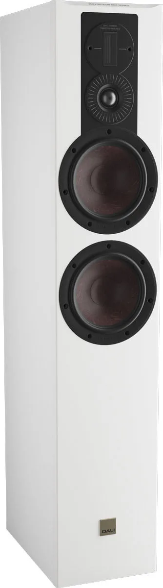Dali Opticon 6 MKII Blanc satin (la paire) Enceintes colonne