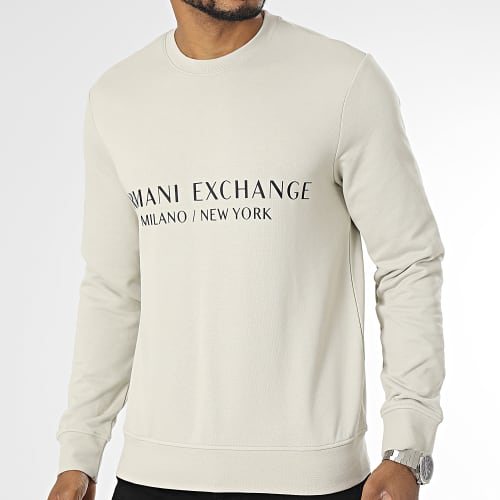 Sweat Crewneck 8NZM88-ZJKRZ Beige