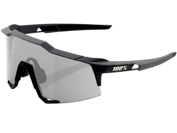100% Speedcraft Cykelbriller, Soft Tact Black