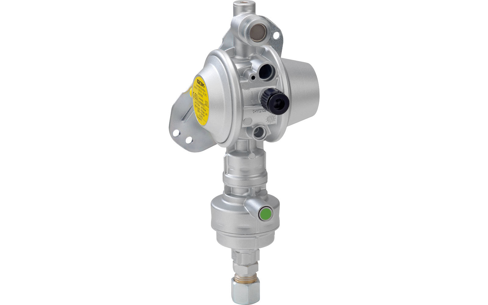 GOK Caramatic DriveOne Sicherheits-Gasdruckregler Horizontal 30 mbar