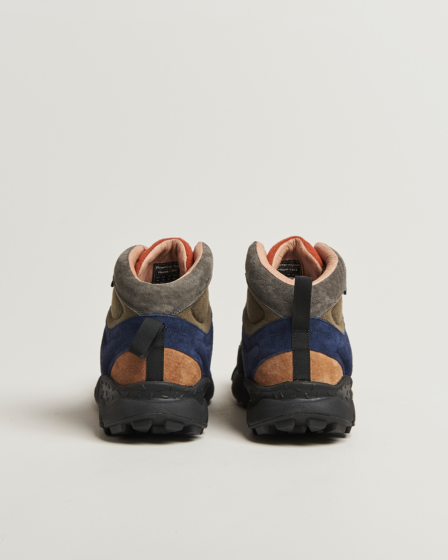 Flower Mountain Back Country Mid Suede/Leather Sneaker Multi