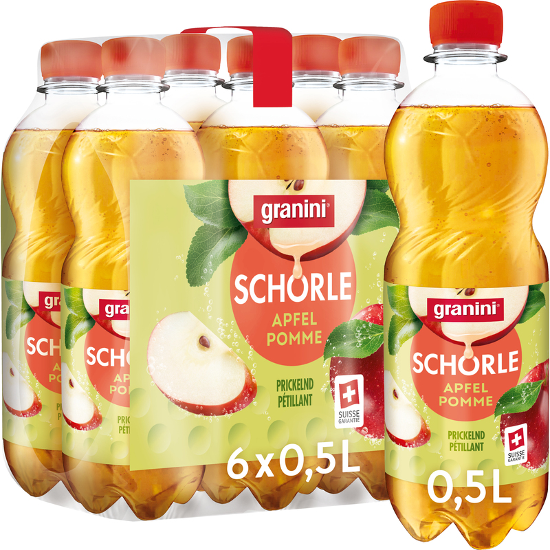 Granini Apfelschorle, 50 cl, 6 Stück