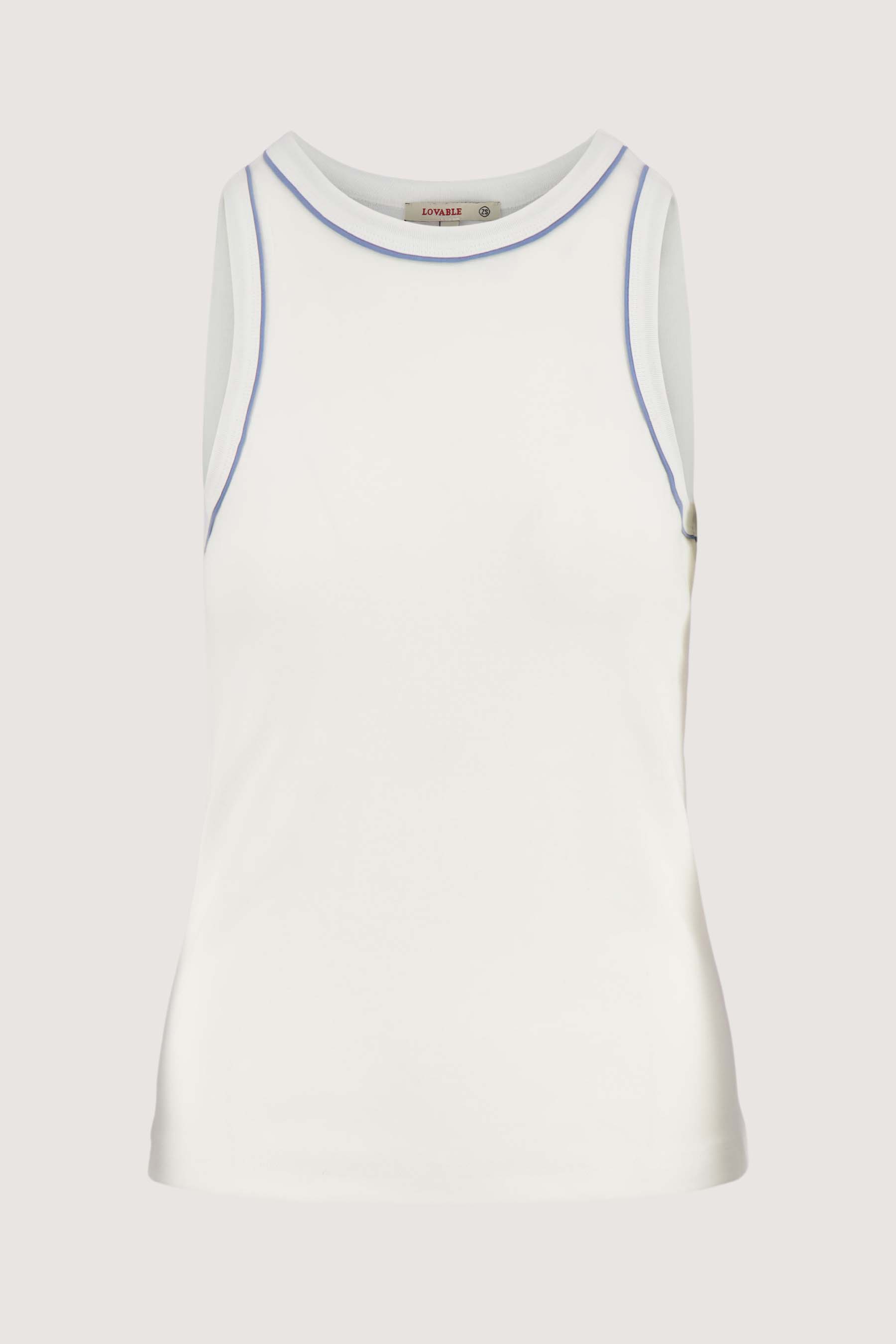 tanktop met piping