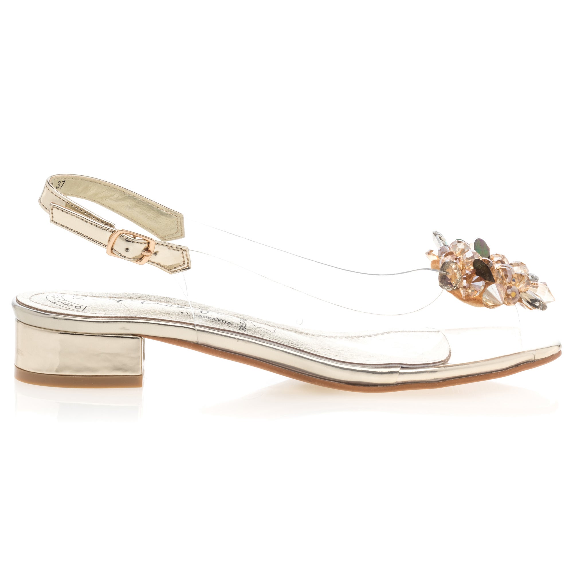 Nu-pieds Femme or