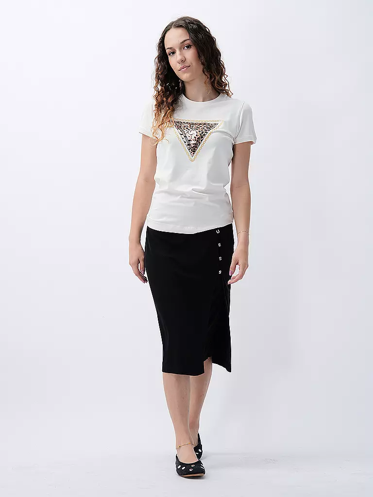 GUESS T-Shirt weiss