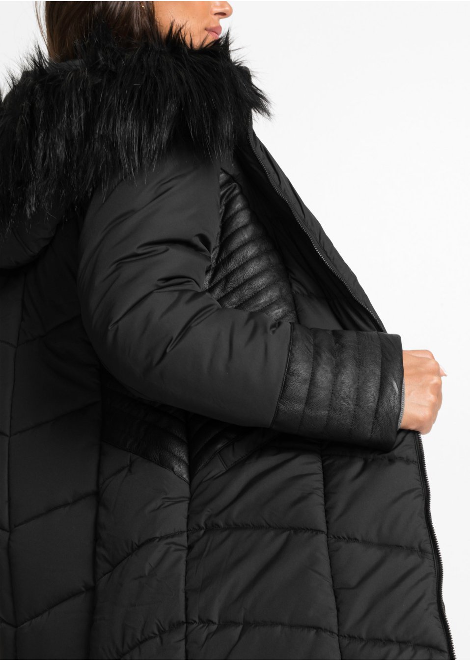 Manteau matelassé en polyester recyclé