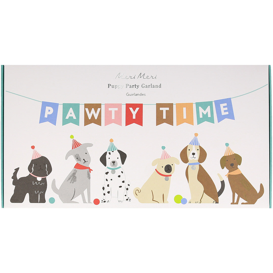 Meri meri slinger puppy party