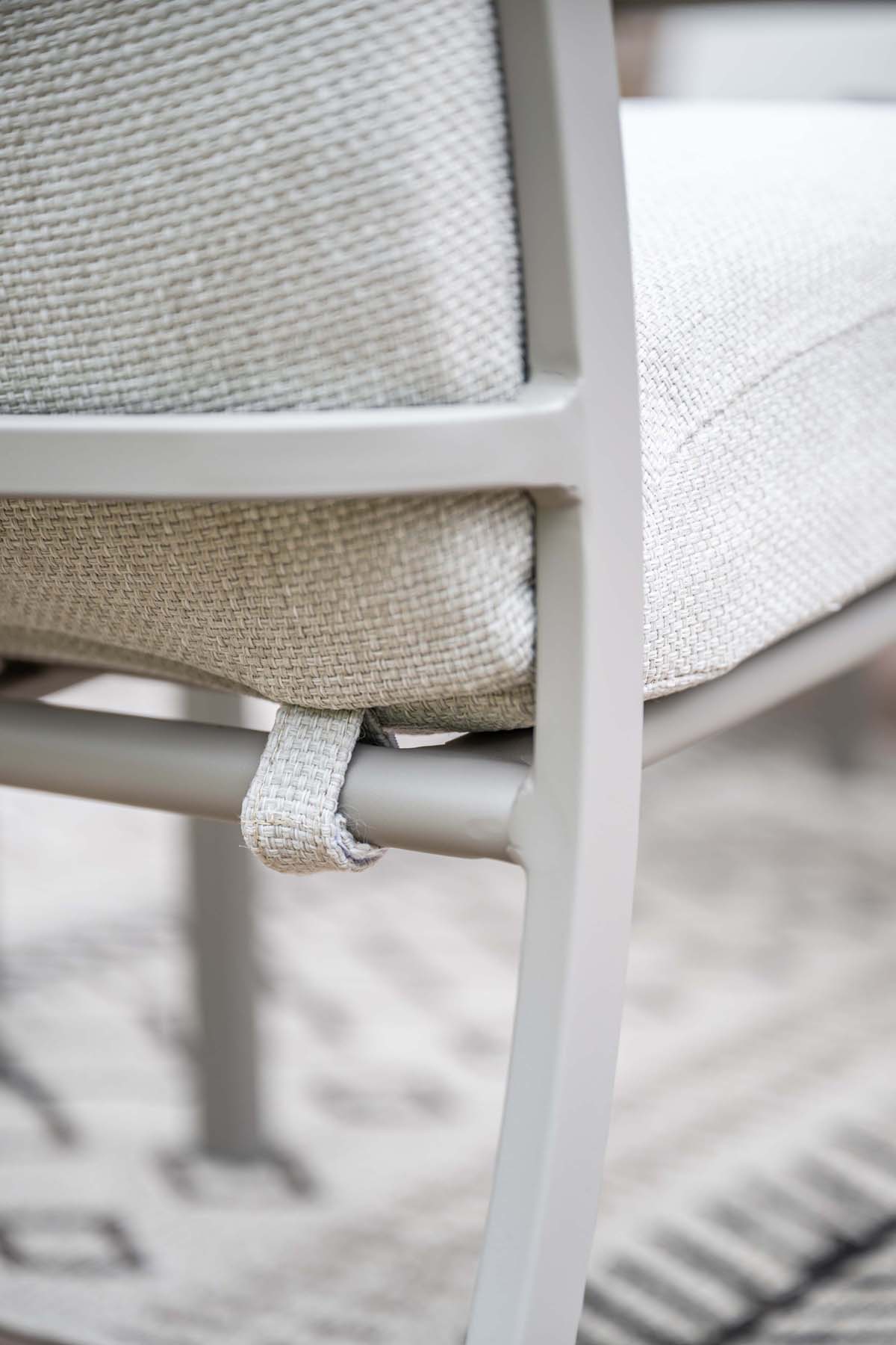 Garden Impressions Sergio Taupe tuinstoel - Set van 4