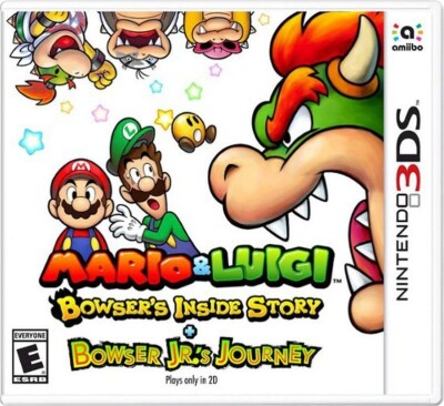 Mario & Luigi Bowsers Inside Story + Bowser Jrs Journey - Nintendo 3Ds