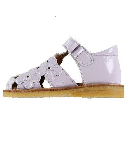 Angulus Sandalen - Blumen - Lilac