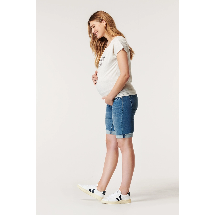 Noppies Umstandsshorts Jeans Latta Aged Blue