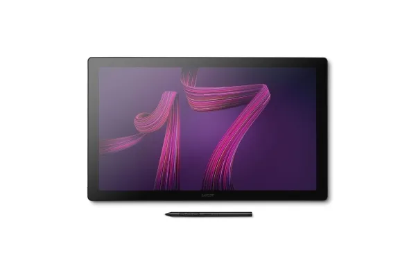 Wacom Cintiq Pro 17 - Digitizer m/ LCD-skærm - 21.5 x 38.2 cm - elektromagnetisk - 8 knapper - kablet - USB - sort