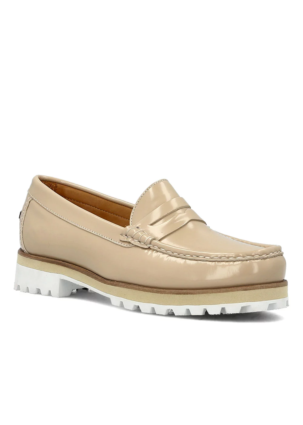 MOCASSIN LUG MOC BEIGE