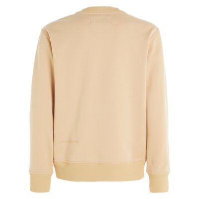 Sweatshirt homme Perforated Monologo Crew Neck CALVIN KLEIN
