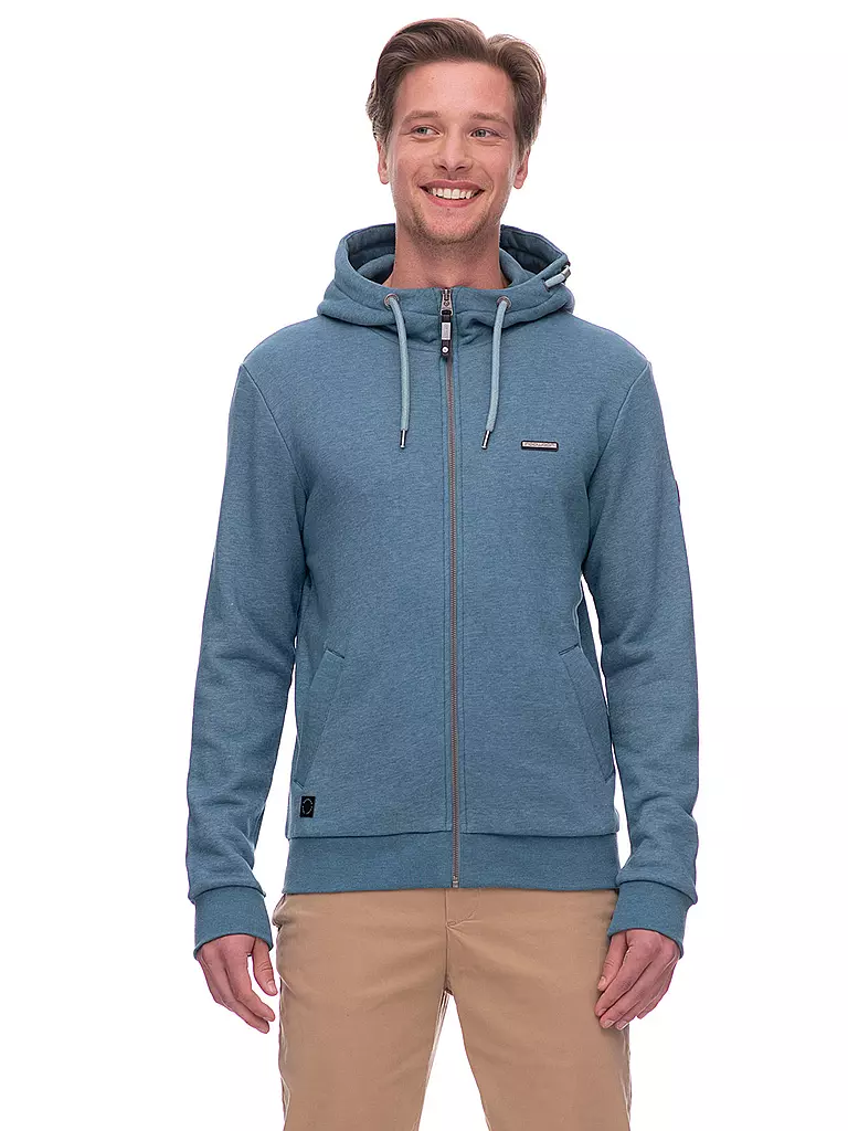 RAGWEAR Sweatjacke NATTE petrol